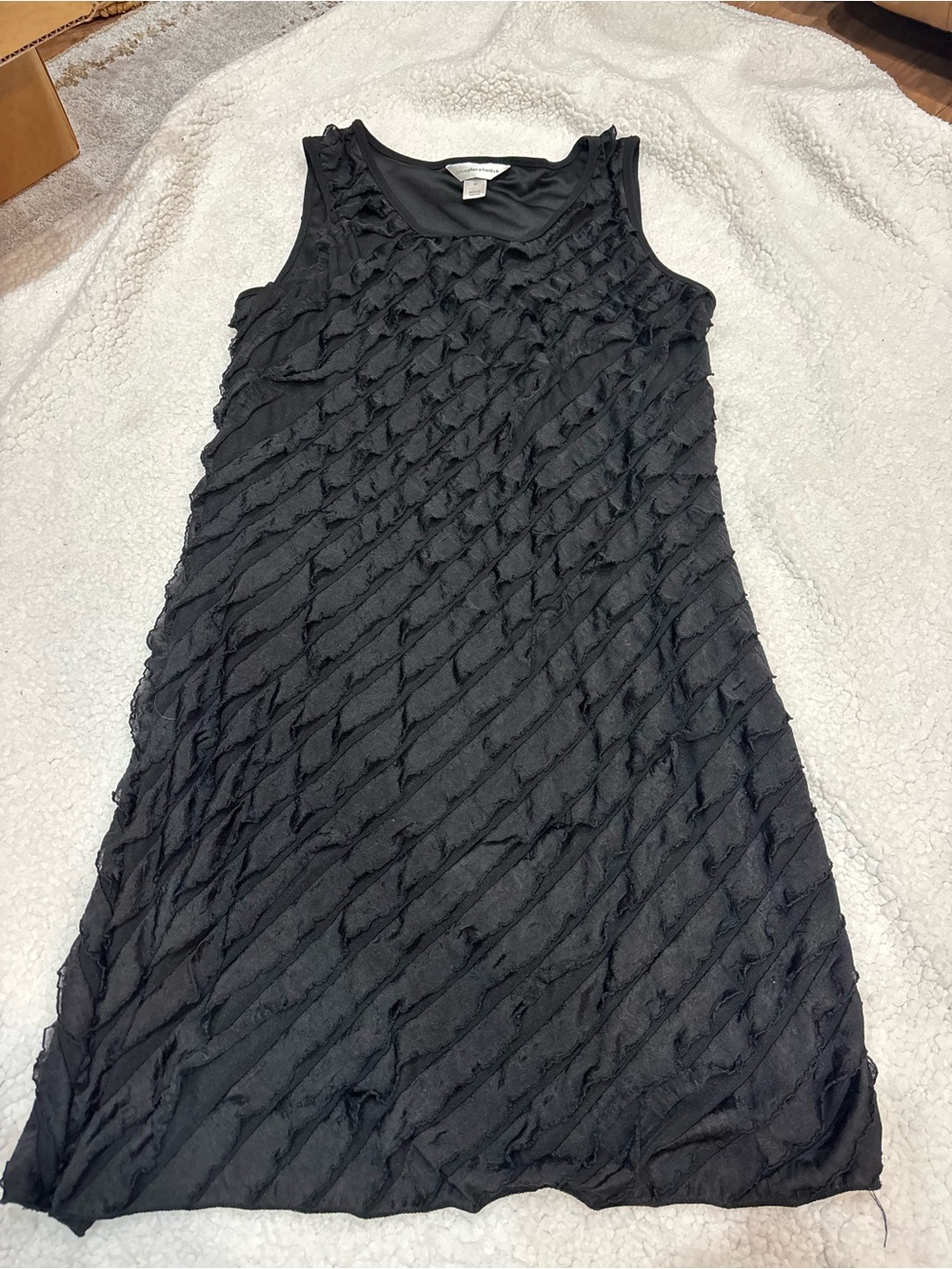 Christopher & Banks Size Medium Ruffle Dress